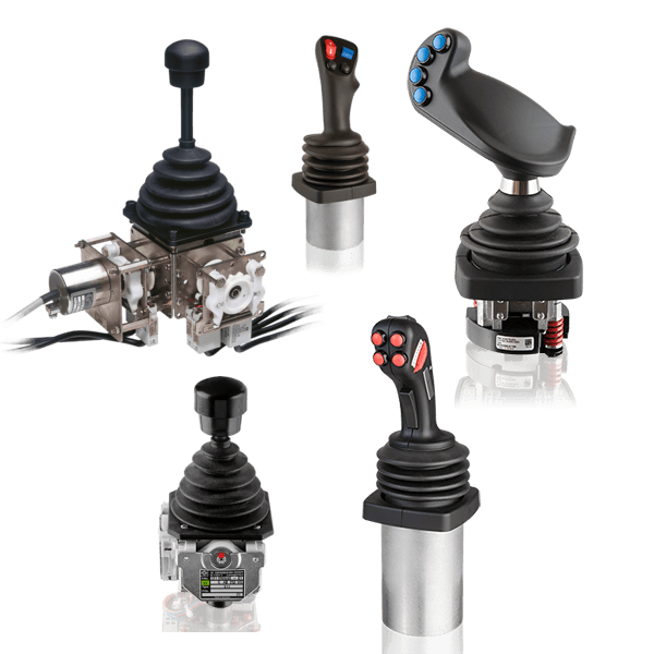 Průmyslové pákové ovladače, výrobce Gessmann, dodavatel RIA control a.s.