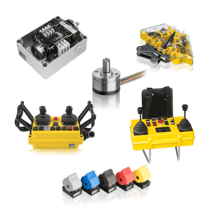 Ovládací prvky, spínací jednotky, Hall-efekt ovladače, tlačítka a potenciometry, výrobce Gessmann, dodavatel RIA control a.s.