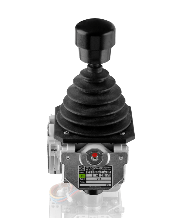 Jeřábový pákový ovladač V11, výrobce Gessmann GmbH, dodavatel RIA control a.s.