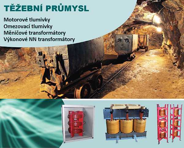 Transformátory pro těžební průmysl, RIA control a.s.