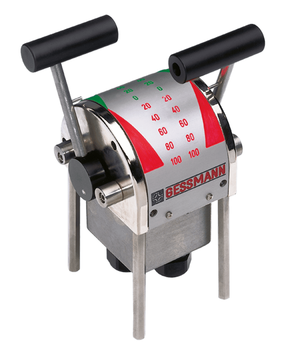 Dvojitý pákový lodní ovladač D3, výrobce Gessmann GmbH, dodavatel RIA control a.s.