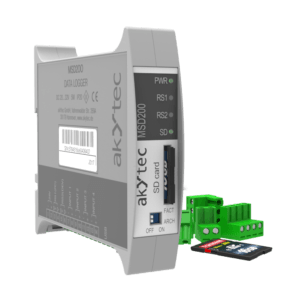 MSD200 - Záznamník dat, až 64 kanálů, 2x RS485, 4x Analogový vstup