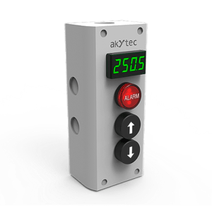 Příklad aplikace zobrazovače smyčky 4-20 mA typ ITP11-G, výrobce Akytec GmbH, dodavatel RIA control a.s.