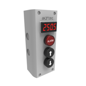 Příklad aplikace zobrazovače smyčky 4-20 mA typ ITP11, výrobce Akytec GmbH, dodavatel RIA control a.s.